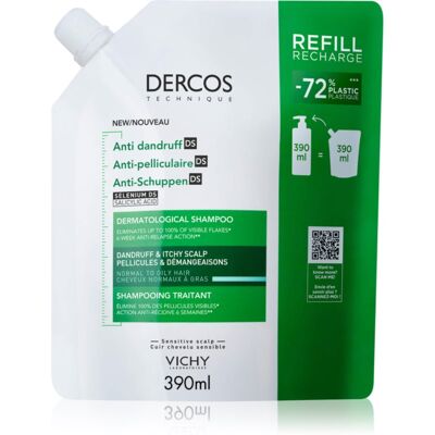 Vichy Dercos Anti-Dandruff sampon anti-matreata pentru par normal spre gras 390 ml Vichy Dercos Anti-Dandruff sampon anti-matreata pentru par normal spre gras 390 ml