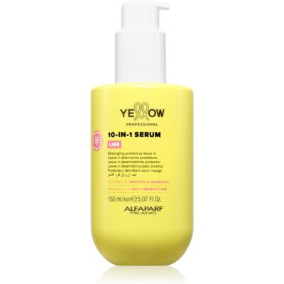 Yellow Professional Liss 10-IN-1 Serum ser fara clatire pentru netezirea parului 150 ml Yellow Professional Liss 10-IN-1 Serum ser fara clatire pentru netezirea parului 150 ml