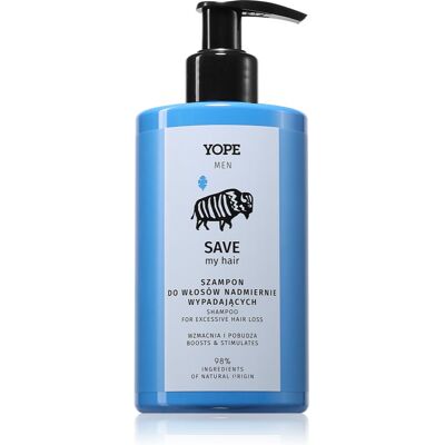 Yope Men Save My Hair sampon fortifiant pentru barbati 300 ml Yope Men Save My Hair sampon fortifiant pentru barbati 300 ml