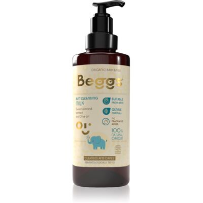 Beggs Organic Baby & Kids Butt Cleansing Milk lapte pentru curatare pentru bebeluși și copii mici 200 ml Beggs Organic Baby & Kids Butt Cleansing Milk lapte pentru curatare pentru bebeluși și copii mici 200 ml