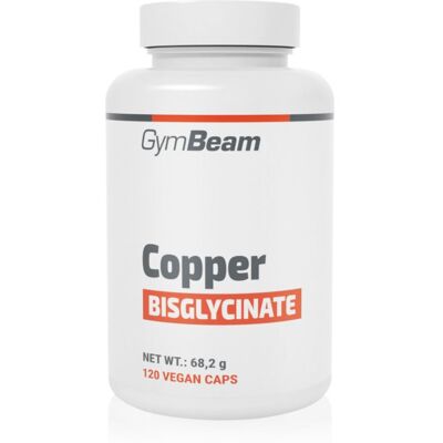 GymBeam Copper Bisglycinate capsule pentru funcționarea normală a sistemului imunitar și protecția celulelor împotriva stresului oxidativ 112 g GymBeam Copper Bisglycinate capsule pentru funcționarea normală a sistemului imunitar și protecția celulelor împotriva stresului oxidativ 112 g