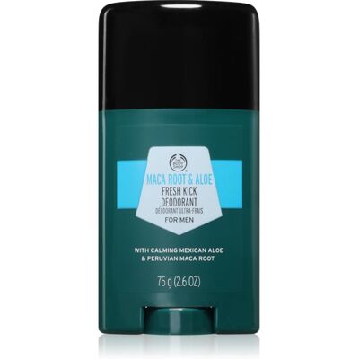 The Body Shop Maca Root & Aloe Fresh Kick Deodorant deodorant stick pentru barbati 75 g The Body Shop Maca Root & Aloe Fresh Kick Deodorant deodorant stick pentru barbati 75 g