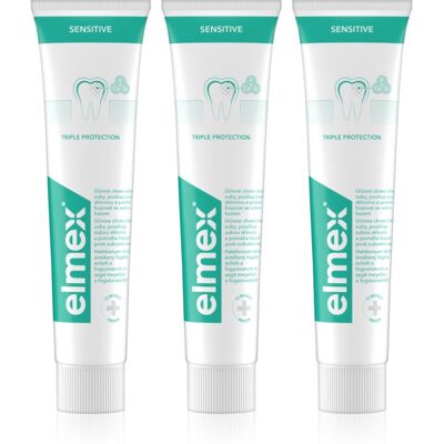 Pasta de Dinti Elmex Sensitive - 3 x 75ml Pasta de Dinti Elmex Sensitive - 3 x 75ml