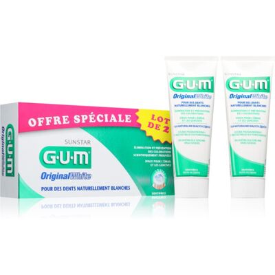 G.U.M Original White Toothpaste pastă de dinți 75 ml 2 buc G.U.M Original White Toothpaste pastă de dinți 75 ml 2 buc