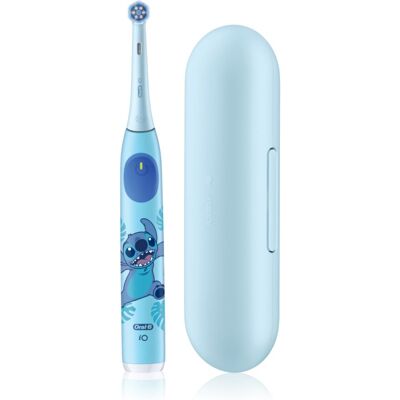 Oral-B iO Kids Disney Stitch periuta de dinti electrica pentru copii cu trusă de călătorie 6 y+ 1 buc Oral-B iO Kids Disney Stitch periuta de dinti electrica pentru copii cu trusă de călătorie 6 y+ 1 buc
