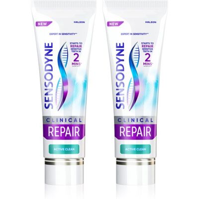 Pastă de dinți Sensodyne Active Clean - Protecție completă pentru dinți și gingii Pastă de dinți Sensodyne Active Clean - Protecție completă pentru dinți și gingii