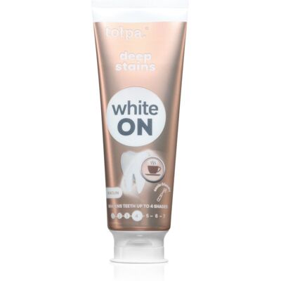 Tołpa On White Deep Stains pasta de dinti pentru albire 75 ml Tołpa On White Deep Stains pasta de dinti pentru albire 75 ml