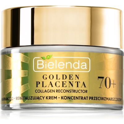 Bielenda Golden Placenta Collagen Reconstructor crema antirid regeneratoare 70+ 50 ml Bielenda Golden Placenta Collagen Reconstructor crema antirid regeneratoare 70+ 50 ml