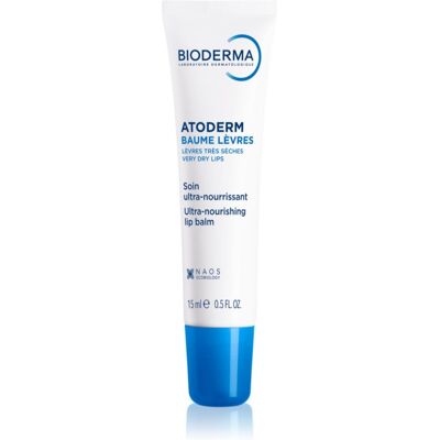 Bioderma Atoderm Lip Balm balsam regenerator pentru buze uscate 15 ml Bioderma Atoderm Lip Balm balsam regenerator pentru buze uscate 15 ml