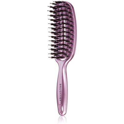 BrushArt Hair Vent blowdry hairbrush with boar bristles perie de par cu peri de nailon și de mistreț Small 1 buc BrushArt Hair Vent blowdry hairbrush with boar bristles perie de par cu peri de nailon și de mistreț Small 1 buc