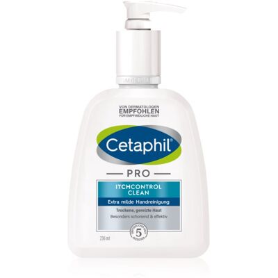 Cetaphil PRO ItchControl Clean sapun lichid delicat pentru maini 236 ml Cetaphil PRO ItchControl Clean sapun lichid delicat pentru maini 236 ml