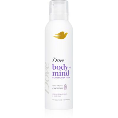 Dove French Lavender & Oat Milk spumă pentru duș 200 ml Dove French Lavender & Oat Milk spumă pentru duș 200 ml