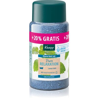 Kneipp Pure Relaxation saruri de baie Lemon Balm 600 g Kneipp Pure Relaxation saruri de baie Lemon Balm 600 g