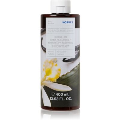 Korres Mediterranean Vanilla Blossom Gel de duș energizant 400 ml Korres Mediterranean Vanilla Blossom Gel de duș energizant 400 ml