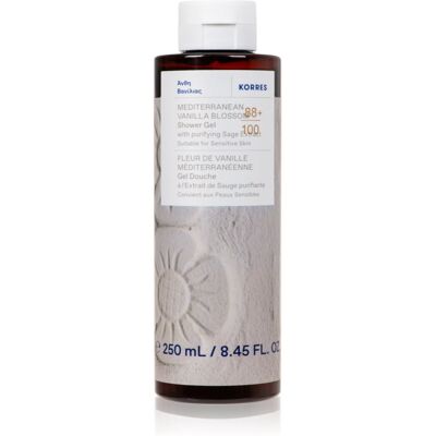 Korres Mediterranean Vanilla Blossom Gel de duș energizant 250 ml Korres Mediterranean Vanilla Blossom Gel de duș energizant 250 ml