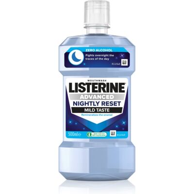 Listerine Advanced Nightly Reset Apa de gura remineralizantăputernica 500 ml Listerine Advanced Nightly Reset Apa de gura remineralizantăputernica 500 ml