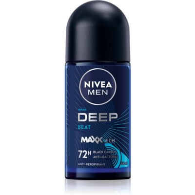 NIVEA MEN Deep Beat deodorant roll-on antiperspirant 72 ore pentru bărbați 50 ml NIVEA MEN Deep Beat deodorant roll-on antiperspirant 72 ore pentru bărbați 50 ml