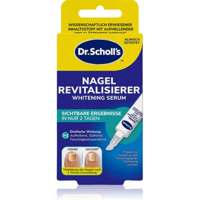 Scholl Dr. Scholl's Nail Revitaliser ser cu efect de albire pentru unghii 10 ml Scholl Dr. Scholl's Nail Revitaliser ser cu efect de albire pentru unghii 10 ml