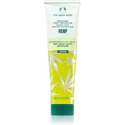 The Body Shop Hemp Foot Protector crema de picioare unisex 100 ml The Body Shop Hemp Foot Protector crema de picioare unisex 100 ml