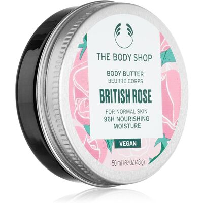 Unt corporal cu trandafir britanic de la The Body Shop - Cremă hidratantă pentru pielea normală Unt corporal cu trandafir britanic de la The Body Shop - Cremă hidratantă pentru pielea normală