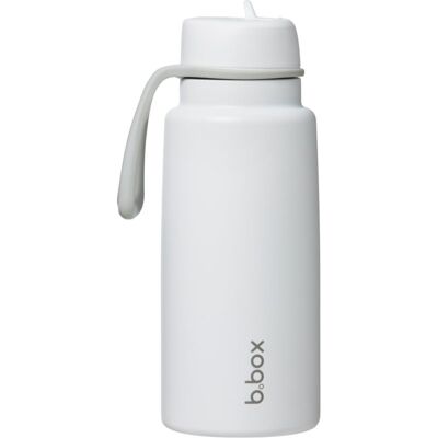 b.box Insulated Flip Top Bottle sticlă termos White out 1000 ml b.box Insulated Flip Top Bottle sticlă termos White out 1000 ml