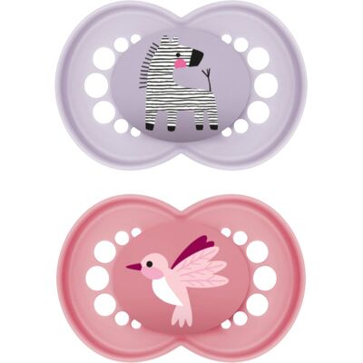 MAM Original 6+ months suzetă Purple/ Pink 2 buc MAM Original 6+ months suzetă Purple/ Pink 2 buc