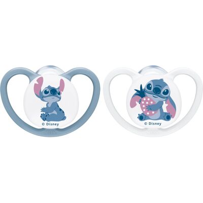 NUK Perfect Match Air Stitch suzetă 6-18m 2 buc NUK Perfect Match Air Stitch suzetă 6-18m 2 buc