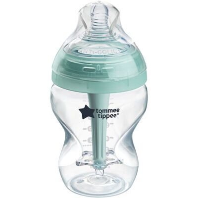 Tommee Tippee Advanced Anti-Colic biberon auto-sterilizant anti-colici Slow Flow 0m+ 1 buc Tommee Tippee Advanced Anti-Colic biberon auto-sterilizant anti-colici Slow Flow 0m+ 1 buc