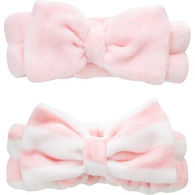 Brushworks Makeup Headbands bentiță cosmetică cu fundă Brushworks Makeup Headbands bentiță cosmetică cu fundă