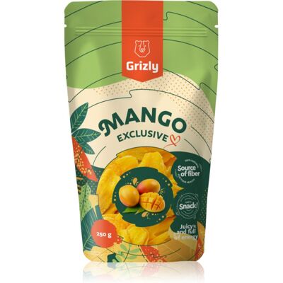 Grizly Mango exclusive fructe uscate 250 g Grizly Mango exclusive fructe uscate 250 g