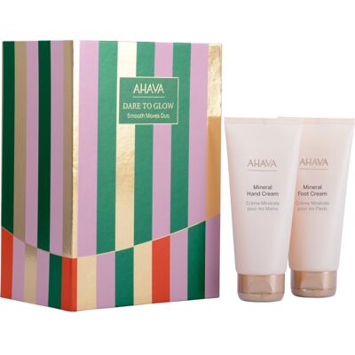 AHAVA Dare to Glow Smooth Moves Duo set cadou nutritie si hidratare AHAVA Dare to Glow Smooth Moves Duo set cadou nutritie si hidratare