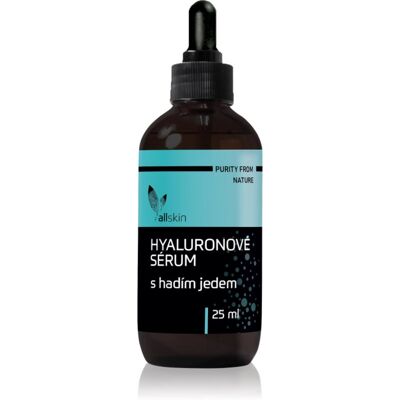Ser de Acid Hialuronic Allnature Allskin cu Venin de Șarpe - Anti-îmbătrânire - 25ml Ser de Acid Hialuronic Allnature Allskin cu Venin de Șarpe - Anti-îmbătrânire - 25ml