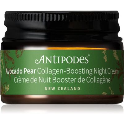 Antipodes Avocado Pear Collagen-Boosting Night Cream crema de noapte nutritiva faciale 15 ml Antipodes Avocado Pear Collagen-Boosting Night Cream crema de noapte nutritiva faciale 15 ml