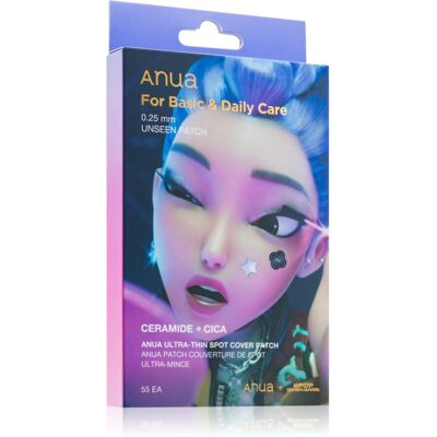 Anua K-Pop Demon Hunters Ultra-Thin Spot Cover Patch plasturi pentru piele problematică 55 buc Anua K-Pop Demon Hunters Ultra-Thin Spot Cover Patch plasturi pentru piele problematică 55 buc
