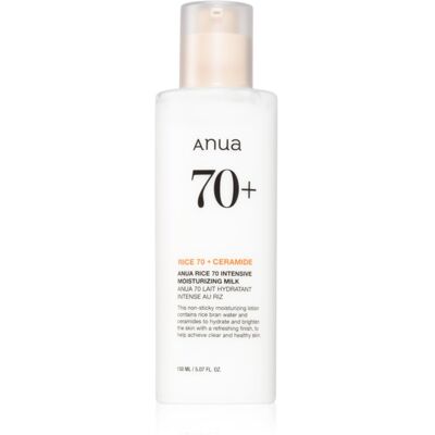 Anua Rice 70 Intensive Moisturizing Milk lapte hidratant, cu efect de iluminare faciale 150 ml Anua Rice 70 Intensive Moisturizing Milk lapte hidratant, cu efect de iluminare faciale 150 ml