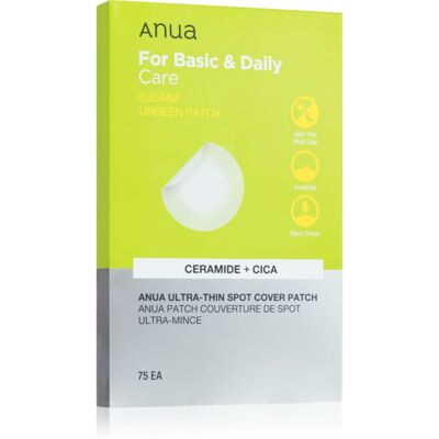 Anua Ultra Thin Spot Cover Patch plasturi pentru piele problematică 75 buc Anua Ultra Thin Spot Cover Patch plasturi pentru piele problematică 75 buc