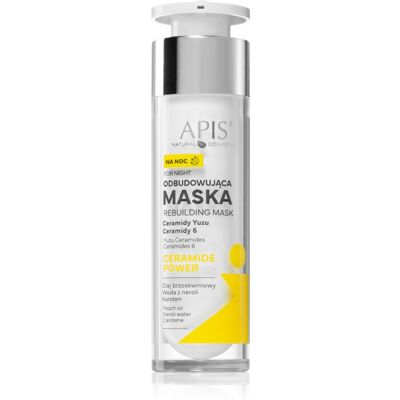 Apis Natural Cosmetics Ceramide Power cremă-mască de noapte regeneratoare cu ceramide 50 ml Apis Natural Cosmetics Ceramide Power cremă-mască de noapte regeneratoare cu ceramide 50 ml