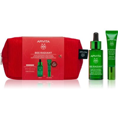 Apivita Bee Radiant Set set pentru strălucirea și netezirea pielii Apivita Bee Radiant Set set pentru strălucirea și netezirea pielii