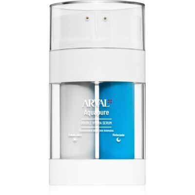 Arval Aquapure Double Hydra Serum Ser bifazic ziua și noaptea 2x15 ml Arval Aquapure Double Hydra Serum Ser bifazic ziua și noaptea 2x15 ml
