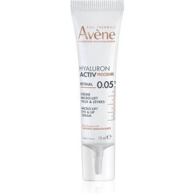 Avène Hyaluron Activ Procedure Micro-Lift Eye & Lip Cream 0.05% Retinal crema cu efect de lifting cu retinal 15 ml Avène Hyaluron Activ Procedure Micro-Lift Eye & Lip Cream 0.05% Retinal crema cu efect de lifting cu retinal 15 ml