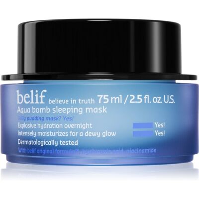belif Aqua Bomb Sleeping Mask masca pentru hidratare intensa pentru noapte 75 ml belif Aqua Bomb Sleeping Mask masca pentru hidratare intensa pentru noapte 75 ml