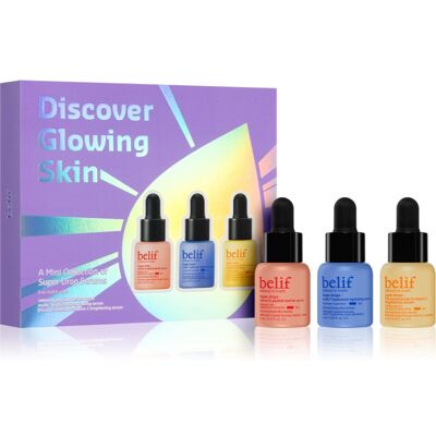 belif Super Drops Discover Glow Skin Kit set cadou pentru o piele perfecta belif Super Drops Discover Glow Skin Kit set cadou pentru o piele perfecta