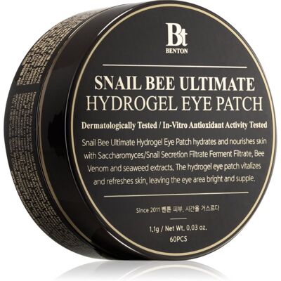 Benton Snail Bee Ultimate Patches Hidrogel pentru Ochi (60buc) Benton Snail Bee Ultimate Patches Hidrogel pentru Ochi (60buc)