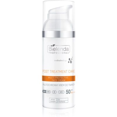 Bielenda Professional Post Treatment Care Multi-Protective Face Cream cremă protectoare SPF 50 50 ml Bielenda Professional Post Treatment Care Multi-Protective Face Cream cremă protectoare SPF 50 50 ml