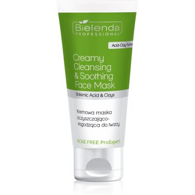 Bielenda Professional Acne-Free Masca Facială Calmantă și Clarifiantă - 150 ml Bielenda Professional Acne-Free Masca Facială Calmantă și Clarifiantă - 150 ml