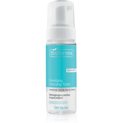 Bielenda Professional Oxy Glow spuma de curatare ce ofera stralucire cu efect detoxifiant 160 ml Bielenda Professional Oxy Glow spuma de curatare ce ofera stralucire cu efect detoxifiant 160 ml