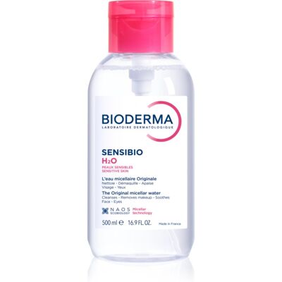 Bioderma Sensibio H2O apă micelară pentru piele sensibilă cu pompiță 500 ml Bioderma Sensibio H2O apă micelară pentru piele sensibilă cu pompiță 500 ml