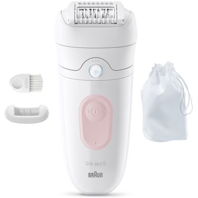 Braun Silk-épil 5 SE5-011 epilator pentru depilare umedă și uscată 1 buc Braun Silk-épil 5 SE5-011 epilator pentru depilare umedă și uscată 1 buc