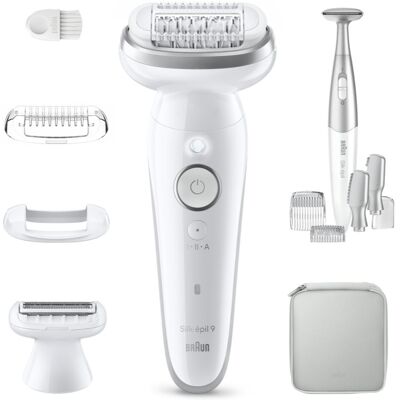 Braun Silk-épil 9 9-241 epilator cu cap complet flexibil pentru depilare umedă și uscată 1 buc Braun Silk-épil 9 9-241 epilator cu cap complet flexibil pentru depilare umedă și uscată 1 buc