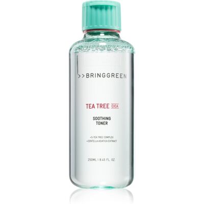 BRINGGREEN Tea Tree Cica Soothing Toner calmant tonic cu efect de hidratare 250 ml BRINGGREEN Tea Tree Cica Soothing Toner calmant tonic cu efect de hidratare 250 ml